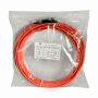 Jumper FIBRA JFMTT5 JFMTT5 5mt ST-ST OM1 Multimodo MM Duplex Jumper Fibra 62.5/125um LSZH
