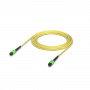 Sistema MPO/MTP Ubiquiti JFSMM5U JFSMM5U UI 5mt MPO-MPO 12-Fibras Type-B MonoModo SM Jumper Cable Fibra LSZH
