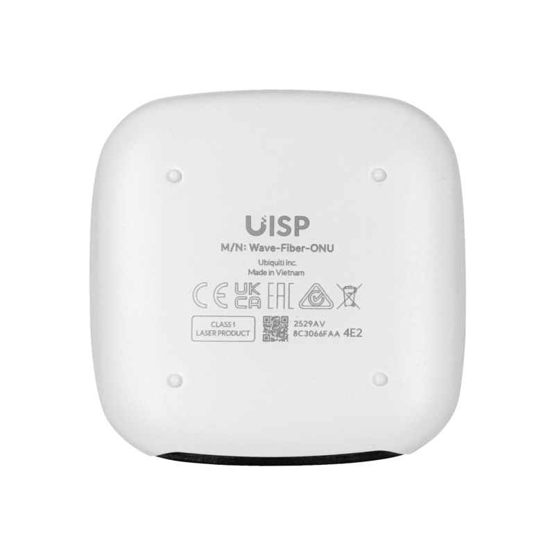WAVE-FIBER-ONU UBIQUITI GPON ONU 1-2500 1-SC/APC SM B+ 20km inc-PoE24V