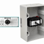 Interruptor Manual / Auto OTRAS MARCAS ML1-016 ML1-016 Interruptor de Bloqueo Candado 3-Fases 1-0 16A IP65