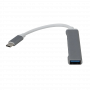 m/PCI/e USB RS232 OTRAS MARCAS USBC-HUB4 USBC-HUB4 USB3.0 USB-CM HUB-4-AH Aluminio Cable-4cm