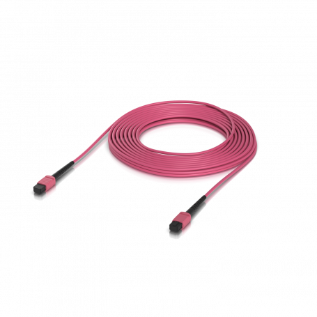 Sistema MPO/MTP Ubiquiti JF4MM10U JF4MM10U UI 10mt MPO-MPO 12-Fibras Type-B OM4 Multimodo MM Jumper Fibra LSZH