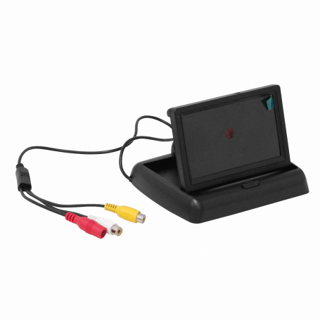 Monitor / Pantalla Otras Marcas P4P P4P Monitor 4-pulgadas Pantalla Analogo 2-RCA-H Plug-5,5x2,1mm Auto-Muro