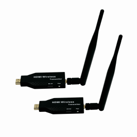 HDMI VGA HD SD TV PC OTRAS MARCAS HDMI-50MT HDMI-50MT Kit HDMI Inalambrico HD HDMI-HDMI Ant-desmontables 50mt 5,8GHz req-5V