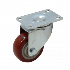 Accesorio Rack Otras Marcas RUEDO-3R RUEDO-3R Rueda 3-pulgadas Rojo Giratoria Soporta-30Kg 65x92x105mm