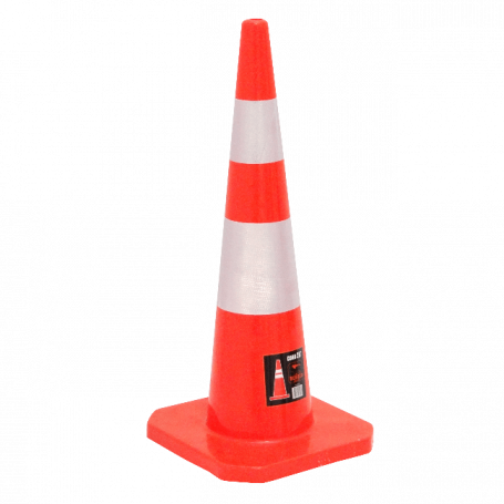 Proteccion personal GENERICO CONO-28 CONO-28 RFX 28 pulgadas MOP Cono de seguridad naranjo doble cinta reflectante