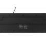 Teclado / Mouse OTRAS MARCAS WIRED-K WIRED-K KENSINGTON Teclado Cable-140cm Resistente Antiderrame Negro USB A2306A