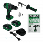 Taladro / Luxometro OTRAS MARCAS TALA-150 TALA-150 RUIBA Taladro Inalambrico Percutor 1,5-13mm + 2 Bateria-Litio 21V 4Ah