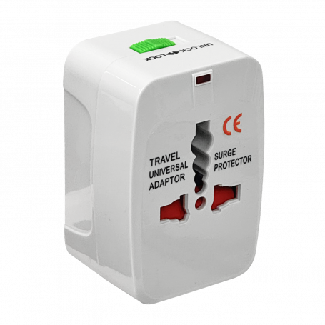 Adaptador / Angulo GENERICO ADAPTAUNI ADAPTAUNI Adaptador Enchufe Universal 125/250V 6/13A