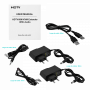 Cable / Extension HDMI Otras Marcas KVM-HU KVM-HU HDMI + 2xUSB 1080p Extension-UTP CAT5E/CAT6 60mts 1-Cable-RJ45 p/KVM
