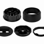Accesorios CCTV Ubiquiti UACC-J UACC-J UI Caja Negra Aluminio CCTV UniFi Bullet Domo Turret UACC-CAMERA-JB-B