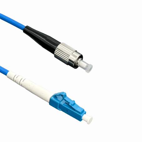 Jumper FIBRA JBSLF3 JBSLF3 LSZH Blindado 3mt LC-FC SM Simplex Jumper Cable Fibra 3.0mm 9/125um