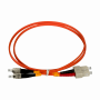Jumper FIBRA JFMCF1 JFMCF1 1mt SC-FC OM1 MultiModo MM Duplex Jumper Fibra 62.5/125um LSZH