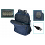 Art. Personal/Proteccion GENERICO MOCHILE-A MOCHILE-A Mochila Azul Notebook 16-pulg 31x40cm Inc-USB/Plug 3,5mm
