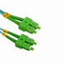 Jumper FIBRA JF3AA2 JF3AA2 2mt SC/APC-SC/APC OM3 Multimodo MM Duplex Jumper Fibra LSZH