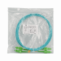 Jumper FIBRA JF3AA2 JF3AA2 2mt SC/APC-SC/APC OM3 Multimodo MM Duplex Jumper Fibra LSZH