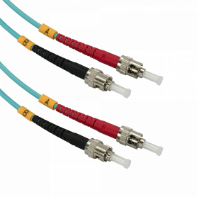 Jumper FIBRA JF3TT2 JF3TT2 2mt ST-ST OM3 Multimodo MM Duplex Jumper Fibra 3.0mm 50/125um LSZH
