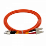 Jumper FIBRA JFMCF3 JFMCF3 3mt SC-FC OM1 MultiModo MM Duplex Jumper Fibra 62.5/125um LSZH