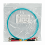 Jumper FIBRA JF3TT1 JF3TT1 1mt ST-ST OM3 Multimodo MM Duplex Jumper Fibra 3.0mm 50/125um LSZH