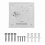 Accesorios CCTV DAHUA PFA12C PFA12C DAHUA Caja Estanca PC 131x131x52mm Plastica DH-PFA12C