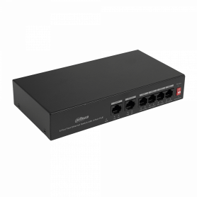 Industrial poe DAHUA PFS3006 PFS3006 DAHUA Switch 6-100(4-PoE+af/at) 36W-tot Industrial 100-240v