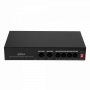 Industrial poe DAHUA PFS3006 PFS3006 DAHUA Switch 6-100(4-PoE+af/at) 36W-tot Industrial 100-240v