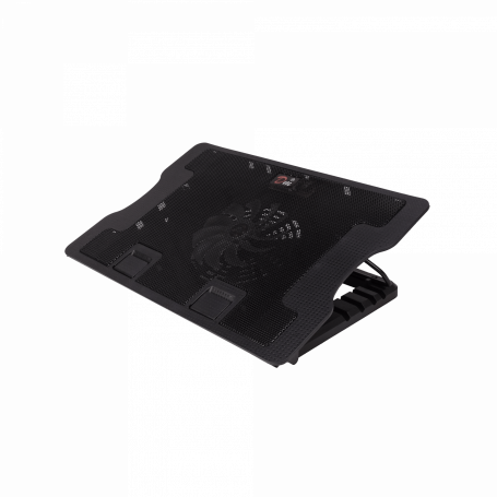 Soporte TV / Tripode GENERICO SOP-VENT SOP-VENT Soporte ajustable con ventilador Negro para Portatil 9-17Pulg 2-USB