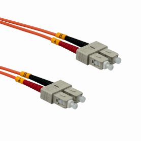 Jumper FIBRA JFMCC2 JFMCC2 2mt SC-SC OM1 MultiModo MM Duplex Jumper Fibra 62.5/125um 3mm LSZH