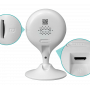 Cámaras IP Domo / PTZ Otras Marcas CUE-2 CUE-2 IMOU Camara monitoreo Wifi 2.4GHz 2MP Microfono MicroSD 2.8mm inc-USB