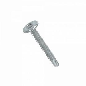 Tornillo / tuerca GENERICO BJ8-12 BJ8-12 Lenteja-10mm 100u. 8x1 1/2 Largo-31mm Zn Tornillo Autoperforante 1,25p