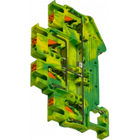 Regleta Electrica / Protob OTRAS MARCAS BOR25-4V BOR25-4V PHOENIX Borne Conexion-4 PT Riel-Din 0,2-2,5mm2 AWG28-14 Verde