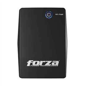 UPS interactiva Forza NT-752C UPS interactiva 750VA/375W, 4 CEI, RJ11, torre comp-220V