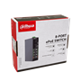 Industrial poe Dahua LR2110-8ET LR2110-8ET DAHUA Switch 8-100-Poe++af/at/bt 1-1000 1-SFP 120W-tot RielDin inc-54V