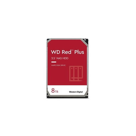 Discos Duros Western Digital WD80EFPX Western Digital WD Red Plus NAS Hard Drive - Hard drive - Internal hard drive - 8 TB - ...