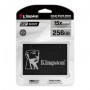 SSD Internos Kingston SKC600/256G Kingston KC600 - SSD - cifrado - 256 GB - interno - 2 5 - SATA 6Gb s - AES de 256 bits - Se...
