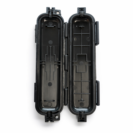 MUFA-1EN 159x46x16mm Porta Empalme Unidad Blanco req-Manguito Splice Exterior