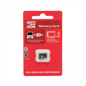 MSD-8GB 8GB MicroSD-HC Class4 sin-adaptador