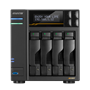 NAS ASUSTOR AS6804T Lockerstor 4 Gen3, AMD Ryzen Quad-Core, 16GB RAM DDR5 ECC, Dual 10GbE + Dual 5GbE