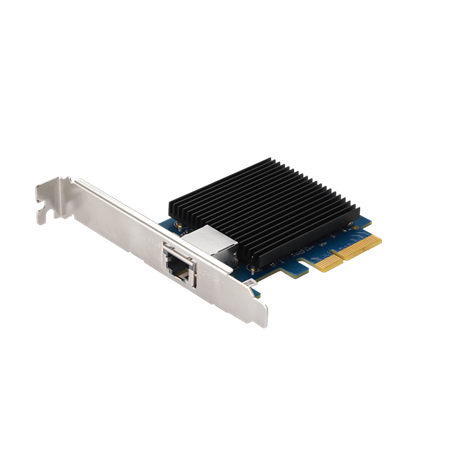 Tarjeta de Red Asustor AS-T10G2 | 10GbE RJ45 PCIe 3.0 | Alta Eficiencia