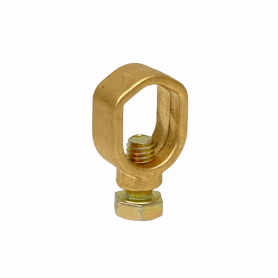 BRA-CC Conector Bronce Para Barra Toma Tierra de 3/4 5/8 1/2