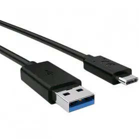 Zebra - Cable USB - 24 pines USB-C (M) a USB (M) - 1 m - para Zebra EC50, EC55, MC2200, MC27, TC21, TC26