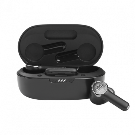 JBL - Headphones - Para Computer / Para Tablet - Wireless - Quantum TWS Black SA