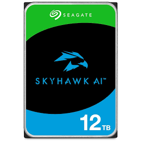 Seagate SkyHawk - Hard drive - Internal hard drive - 12 TB - 3.5" - 7200 rpm - SATA