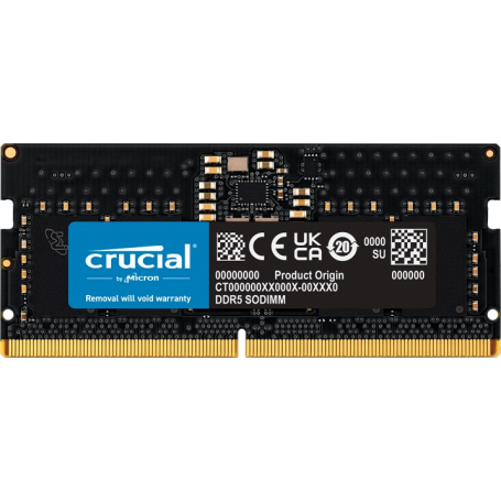 Memoria RAM Crucial CT8G56C46S5 MEMORY 8GB DDR5 5600 SODIMM