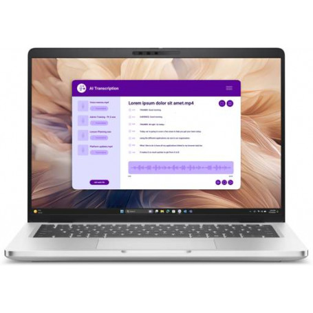 Portatiles/Notebook Dell U7LNL321TBWPS_3PSXCTO2N1 Dell Pro Plus 14 2in1 - Ultrabook - 14" - 1920 x 1200 - Intel 268V - Core U...
