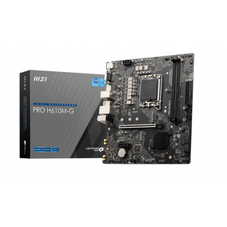 Placas Madre MSI 824142282755 MSI - PRO H610M - Motherboard - PRO H610M-G DDR5