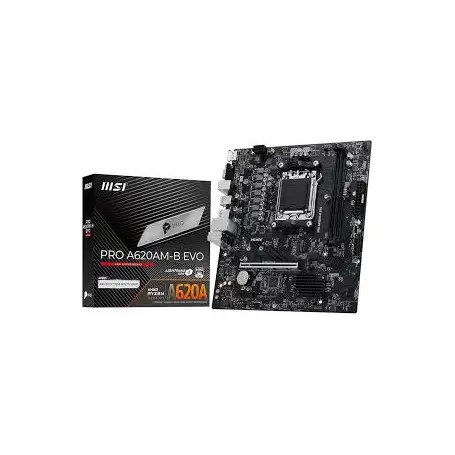 Placas Madre MSI 824142446072 MSI - Motherboard - PRO A620AM-B EVO 2 DIMM DDR5 A