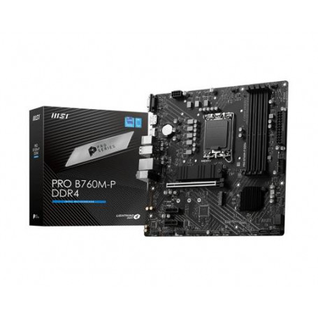 Placas Madre MSI 824142308240 MSI - PRO B760M-P DDR4 - Motherboard