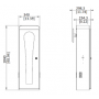 Accesorios C. acceso HIKVISION DS-TMG320-ML Hikvision - Barreras vehiculares Cuerpo Izquierdo - Barreras vehiculares Cuerpo Iz
