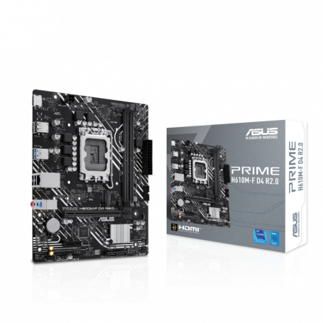 Placas Madre ASUS PRIME H610M-F D4 R2.0 ASUS - Motherboard - PRIME H610M-F D4 R2.0